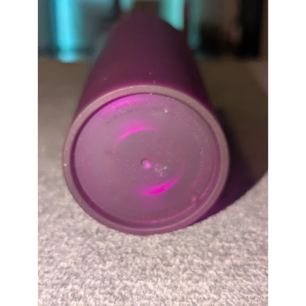 Starbucks August 2021 Matte Purple Soft Touch Tumbler Cold Cup Venti 24oz